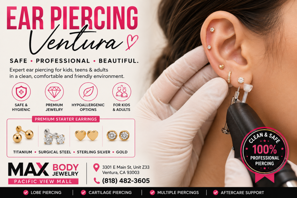 Ear Piercing Ventura